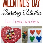 Valentine’s Day Learning Activities for Preschoolers
