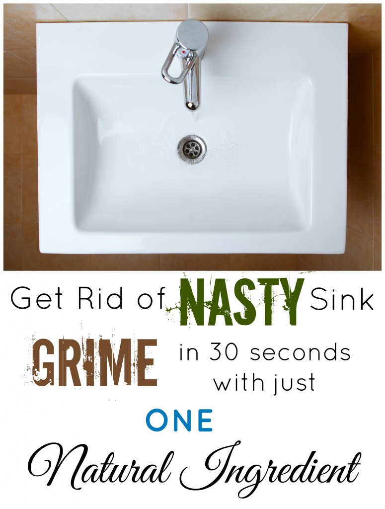Natural Way to Clean Sink