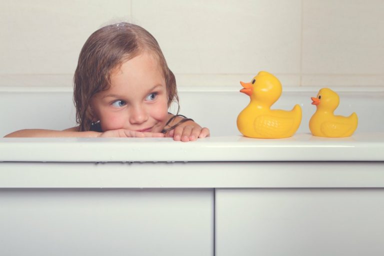 Four Tips to Surviving Bath Time with Kids with Sensory Processing Disorder