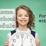 A Home Preschool Schedule (Especially for Kids with SPD)