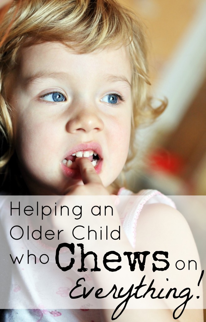 Helping an Older Child who Chews on Everything