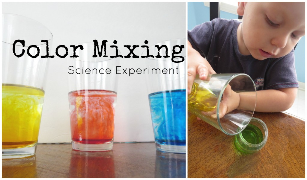 color mixing science experiment H