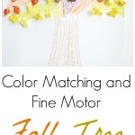 Color Matching Autumn Tree Craft