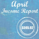 Monetizing a Blog: Income Report for April