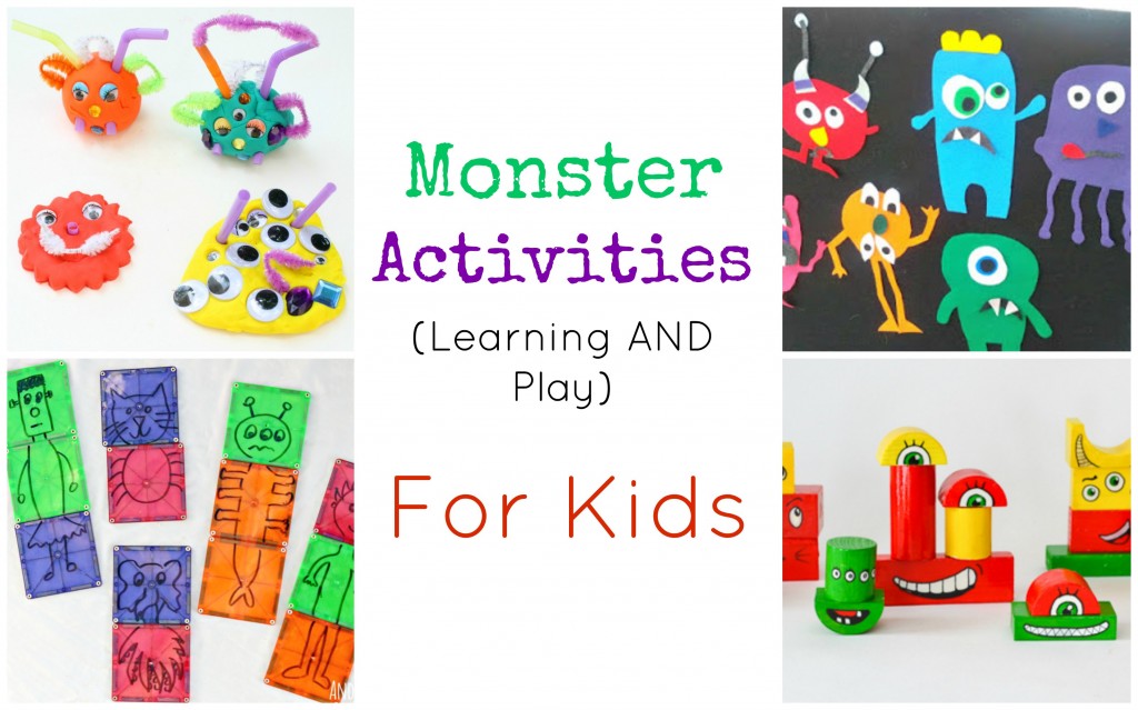 Monster Activities for kids