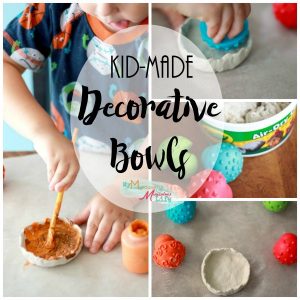 Decorative Bowls Kid Made