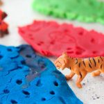 Fossil Hunt Play Dough Game